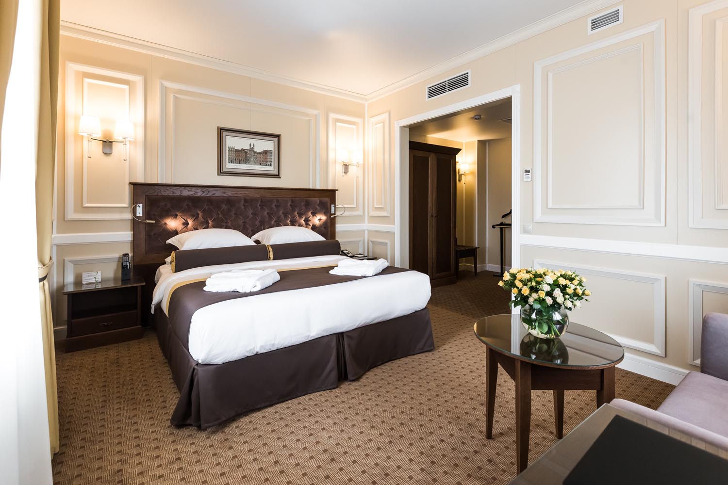 Номер комфорт двухместный в отеле Сопка