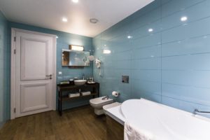 Ванная комната двухместного номера люкс терраса